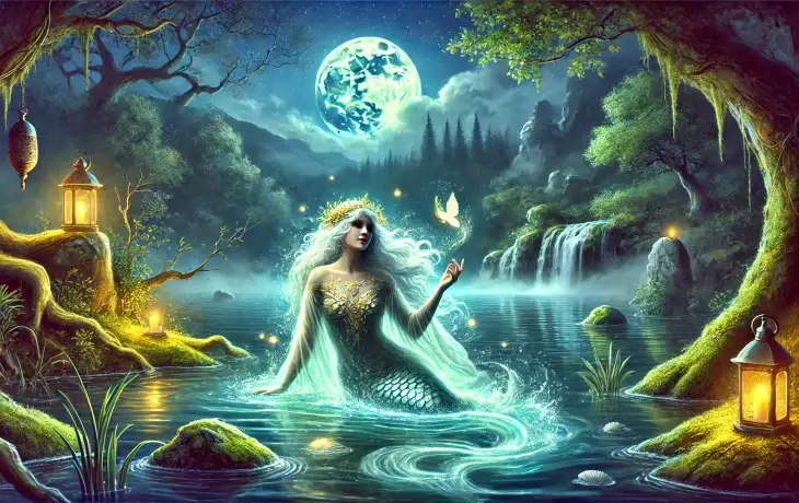 Su İyesi – nehirlerin, göllerin ve pınarların dişi ruhu; güzelliğiyle büyüler, doğanın bereketini ve tehlikesini simgeler